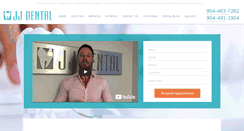 Desktop Screenshot of jjdentalpractice.com